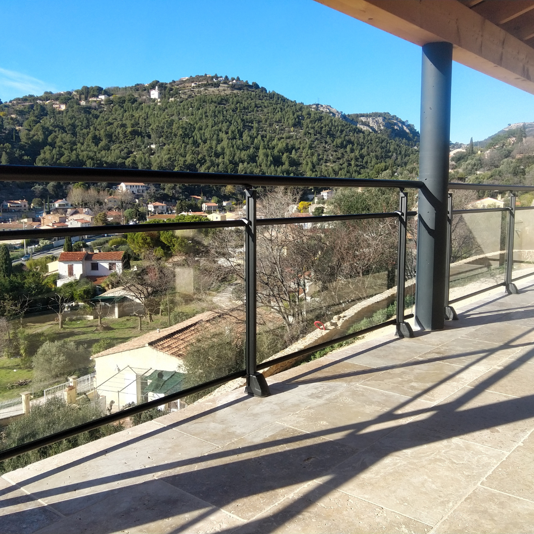 Garde corps aluminium sanary