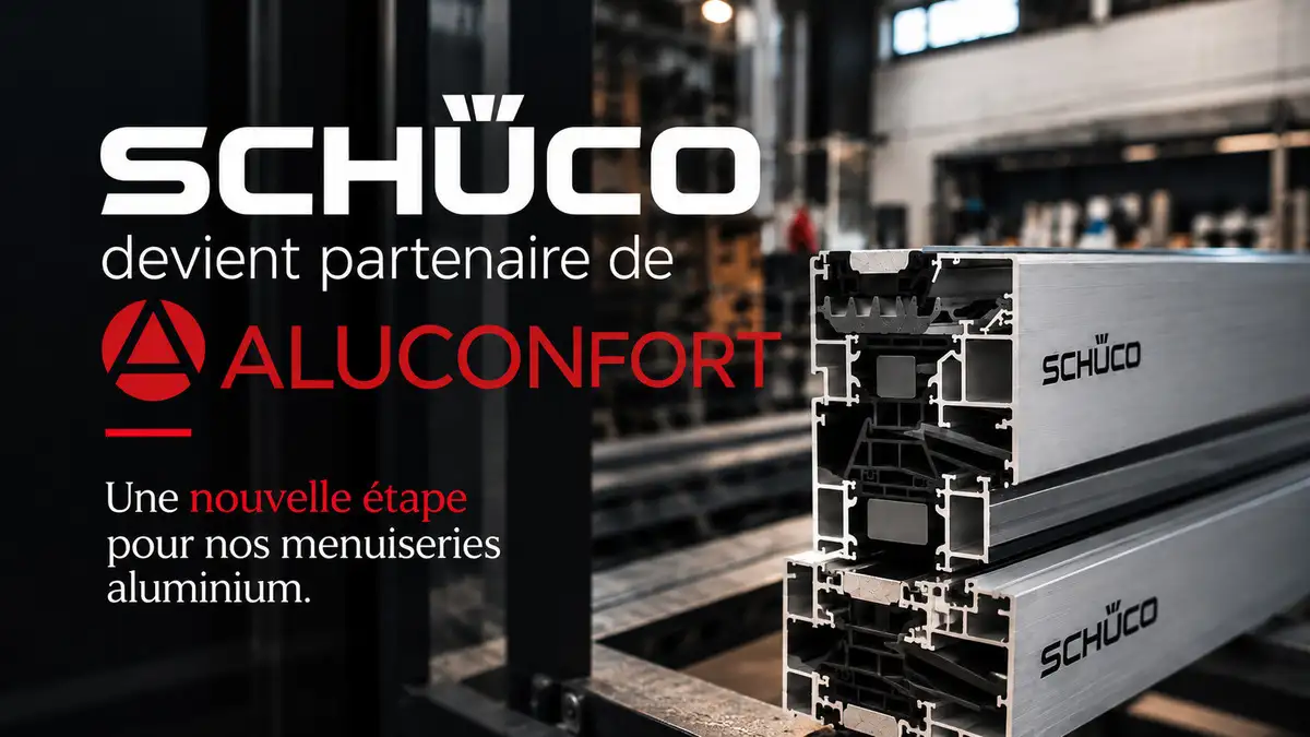 Menuiseries aluminium Sch�co dans le Var : Aluconfort devient partenaire Sch�co